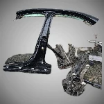 R&R Parts for Cars - Especialistas em Peças Auto - Mercedes w205 Pilar Esquerdo